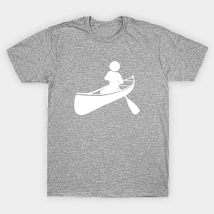 Canoeing At Play T-Shirt